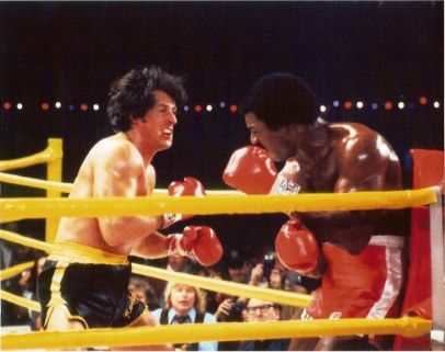 Leroy Neiman Rocky II vs. Apollo